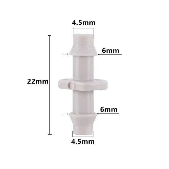 Four Way Crossing Misting Irrigation Fogger Spray Nozzle Garden Hanging Sprinkler Micro Sprayer