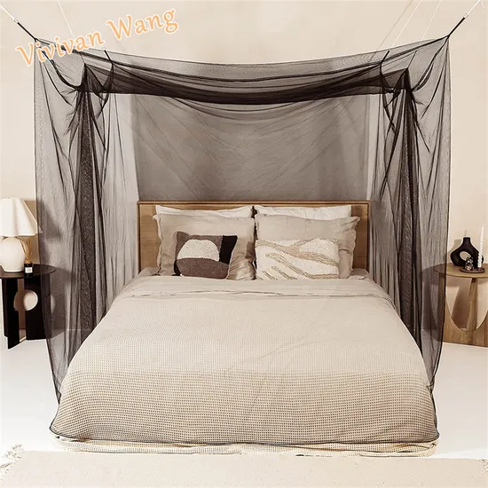 Square Top Mosquito Net for Amazon Fba Labeling and Export to Europe, Germany, and The Us, Vacuum Compressible