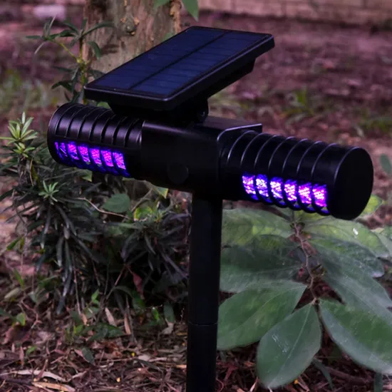 Solar Outdoor Ipx5 Waterproof Mosquito Killer Lawn Lamp