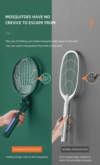 Electric Mosquito Killer 2021 Rechargeable Mosquito Racket Fly Mosquito Swatter