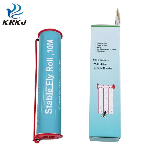 No Poisons Use for Livestock Wholesale Sticky Hanging Sticky Traps for Fly