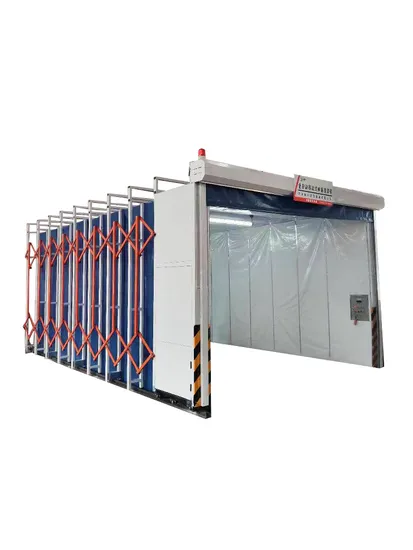 Best Selling Manufacturer Professional Retractable Mobile and Telescopic Paint Spray Booth for Large Workpieces