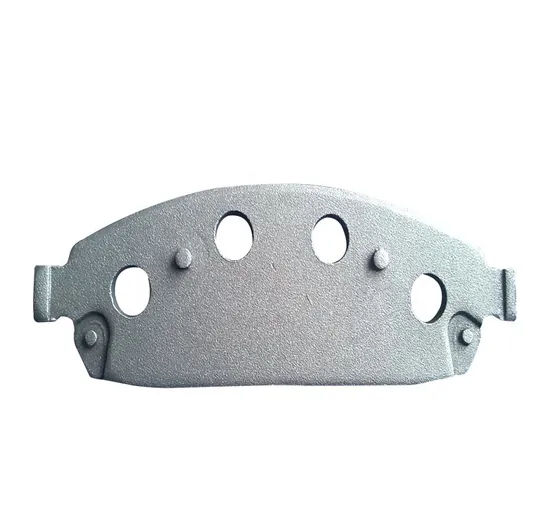 Bus Steel Disc Stamping Brake Parts / Auto Brake Pad Backing Plate