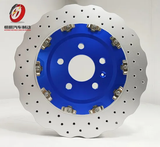 OE Standard 2-Piece Brake Disc Rotors - for Audi A8l OE#4m0615601p