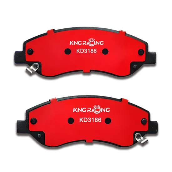 Factory Sell Rear No Dust Soft Ceramic Chinese Red Brake Pads