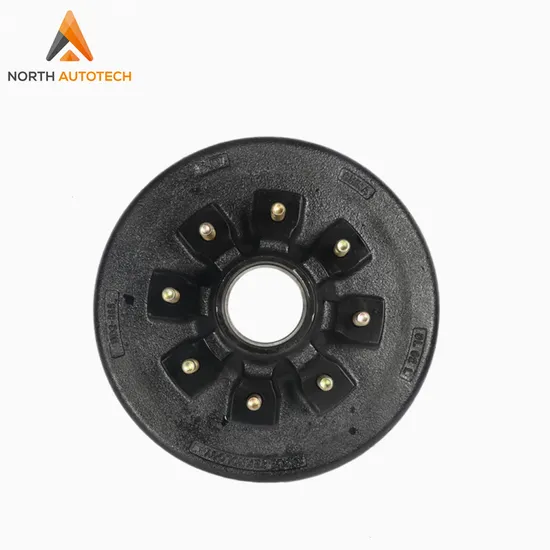8 Lug 6-1/2 12inch 7000 Lbs Trailer Brake Drum with 25580 14125A Bearing