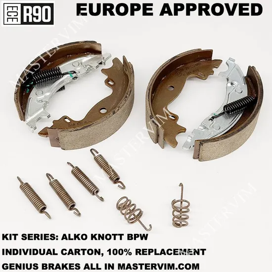 Mechanical Brakes Shoe Repair Kit for Europe Trailer
