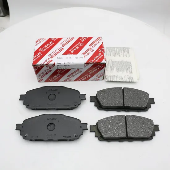 High Performance Auto Car Parts Axle Rear Front Disc Brake Pad 04465-0K380 04465-Bz300 for Toyota