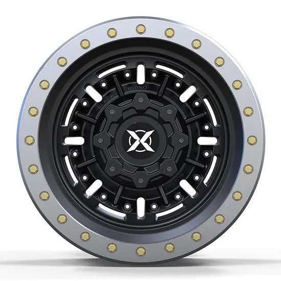 2025 Truck Wheel Beadlock Alloy Car Rim 21 22 24 Inch off-Road 4X4 Car Custom Black Rhino Wheels Factory Forged Car Wheels