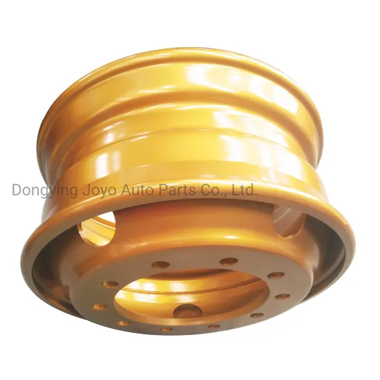 Heavy Truck and Bus Factory Direct 22.5X9.00 Tubeless Steel Wheel Rim with 8 or 10 Holes