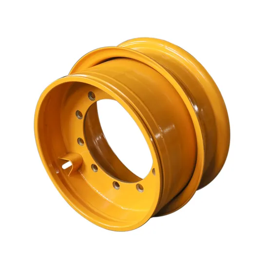 China Factory Construction Machine Tubeless Steel Wheel Rim for OTR Tyre 17.5-20