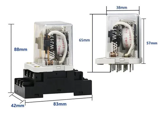 New Design Factory Outlet Sales Jqx-38f DC24V 30-40A Power Relays Applied for Automation Hot Selling Products