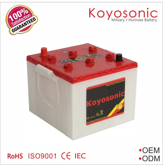 Dry Charged 12V 100ah 6tn Battery Military Battery 120ah Tank Battery
