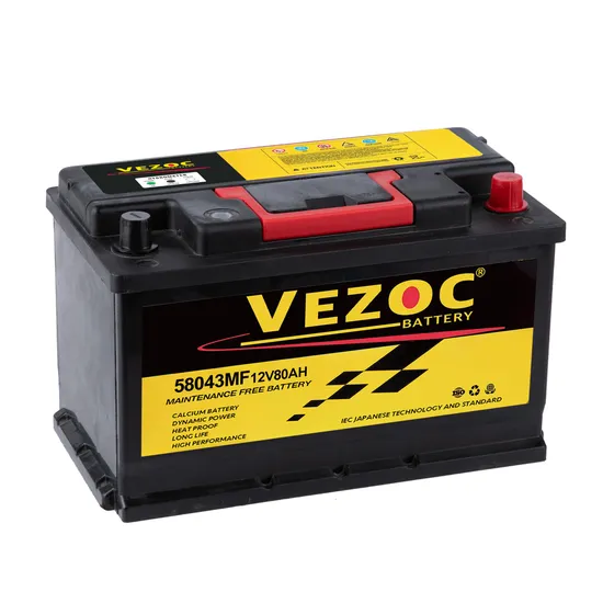 DIN80 European Standard Car Battery 58043 Sealed Lead Acid Storage Battery 12vbatetry Auto Battery