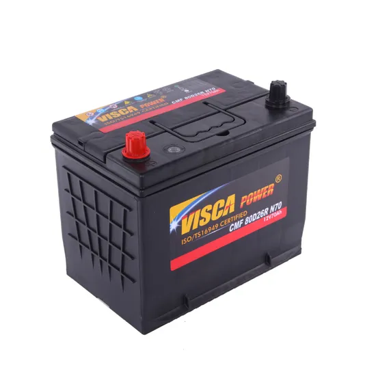 Jeje Factory Supply Lead Acid Car Starting Battery 12V Cmf N70 Visca Power