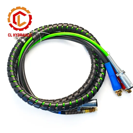 3 in 1 ABS Power Air Hose Kit 7 Way Electrical Cable