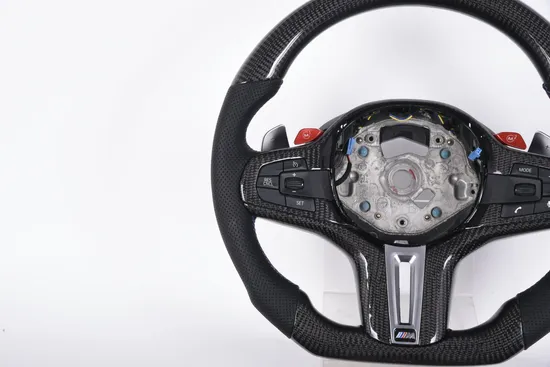 Hot Selling for BMW Carbon Fiber LED Smart M Series F Series M3 F30 Steering Wheel Can Be Upgraded