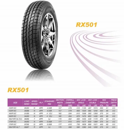 Joyroad Brand PCR Car Tires 155r13c 165r13c 175r13c 165/70r13c 165/70r14lt Commercial Passenger Car Tyre