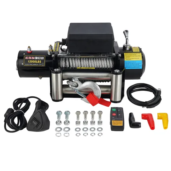 CE Approved 4X4 Electric Winch 12000lb Capacity for Winching Tasks