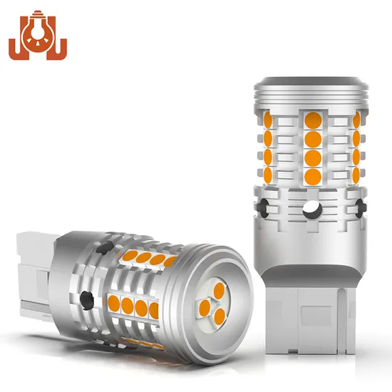 7440 LED Bulb Amber Yellow for Turn Signal Light with Build-in Load Resistor Canbus Error Free T20 7440na 7441 W21W Wy21W Blinker Car Light