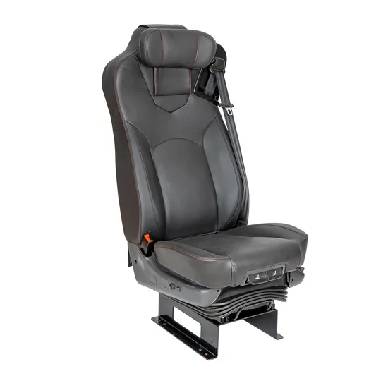 Manufacturer PVC Black Driver Vehicle Seat for Bus Truck