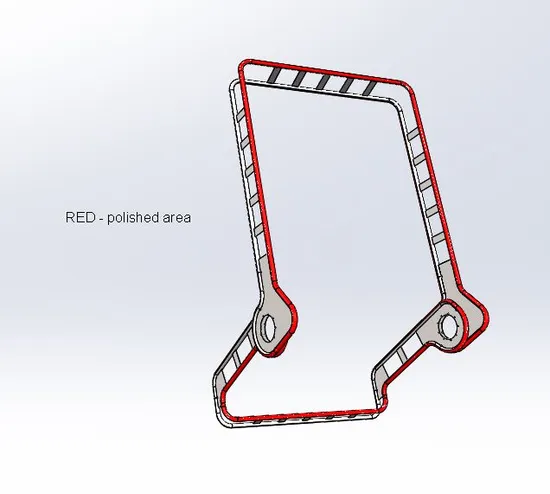 OEM Bending Tube Welding Process Seat Back Frame Customized