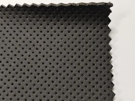 Microfiber Car Seat Automotive Huafon High Quality Fire Resistant Perforated Synthetic Leather