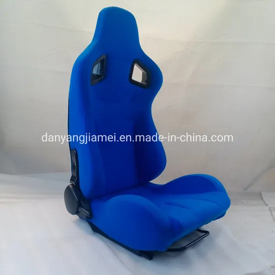 Adjustable Racing Seat Blue Color Recaro Style for Car