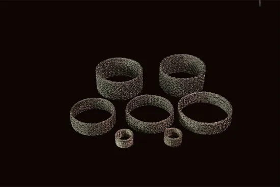 Mesh Exhaust Decoupling Rings & Mesh Bellows Sleeves / Stainless Steel Knitted Mesh Exhaust Hose