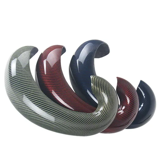 Carbon Fiber Motorcycle Spare Parts Red Blue Yellow Color Parts