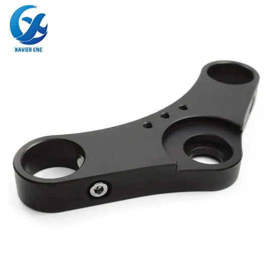 OEM CNC Machining Motorcycle Parts Customized Billet 6061 Aluminium Triple Tree Clamp