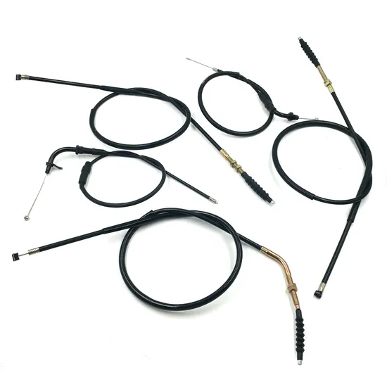 Factory Direct Supply OEM Market Motorcycle Spare Parts Bicycle Brake Cable Steel Wire Rope Galvanized Front and Rear Clutch Cables