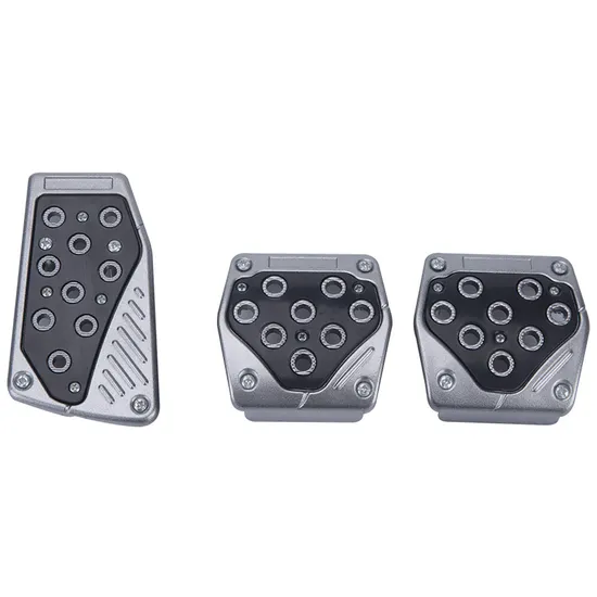 Car Non-Slip Brake Foot Pedals Aluminum Accelerator Brake Pedal Cover
