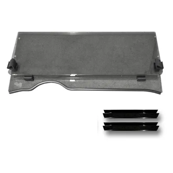Ezgo/Club Car/Lvzo Folding/Folded/Foldable Golf Cart Acrylic Windshield DOT Certification