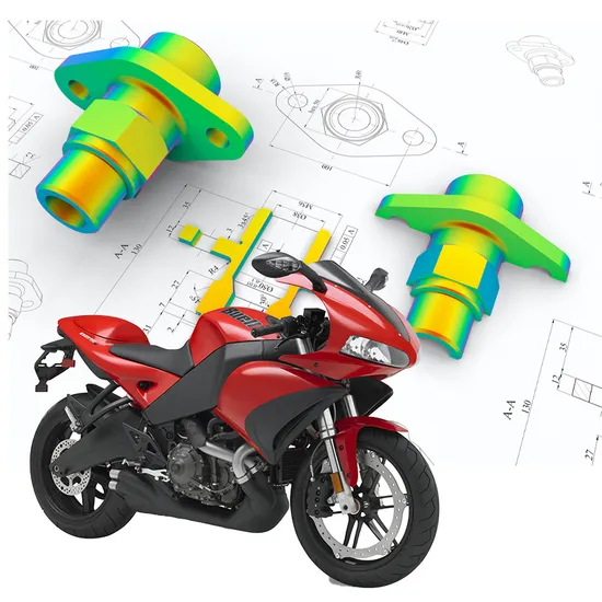 Customized Investment Casting Motorcycle Auto Spare Parts