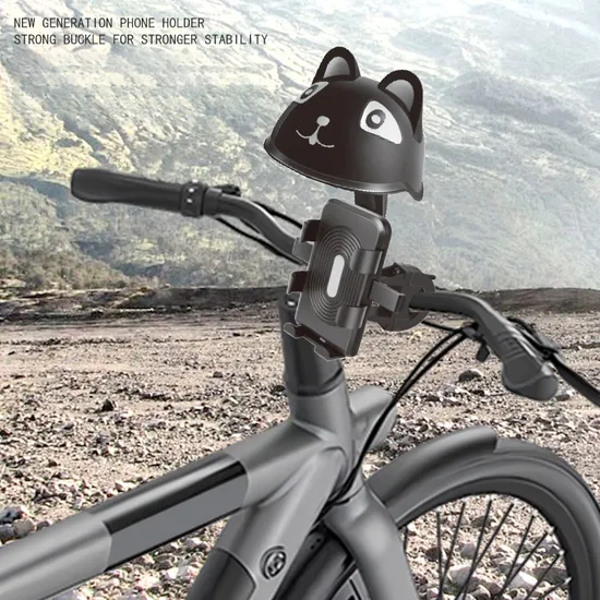 Bicycles Phone Holder Helmet Shape Sunshade Handlebar Rearview Mount Bracket Motorcycle