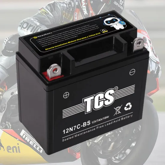 Tcs Sealed Maintenance Free Motorcycle Battery 12n7c-BS