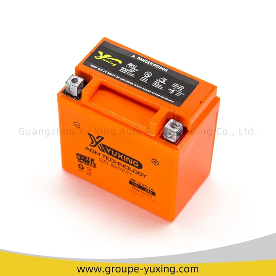 Hot Sale Motorcycle Parts Maintenance Free Battery: Mf12V5-1A