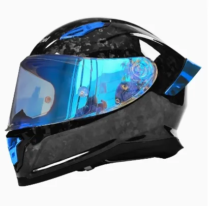 Sc Motoparts 12K Carbon Fiber Helmets Full Face Carbon Fiber Helmets