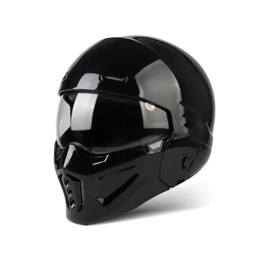 Motorcycle Face Helmets Full Motorbike Hook for Open Motorcycles DOT Men Motorcyle Helmet