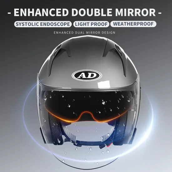 Multiple Colour Unisex Open Face Motorbike Helmet DOT Certified Racing Helmets