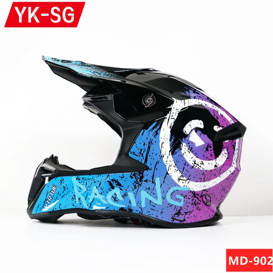 ECE06 DOT Certificate MD-902 Hot Sale Adult Unique Cross Motorcycle Helmet China Helmets Factory