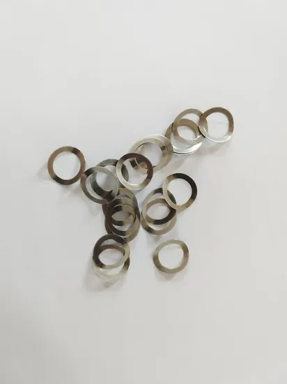 High Quality Custom DIN137 65mn Silver Plated All Size Oxide Wave Washer Manufacturer Belleville Curved Washer