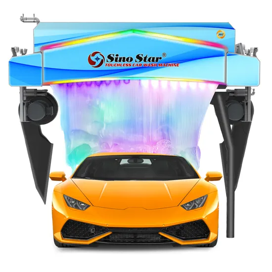 China Sino Star Factory Direct Sales 360 High Pressure Touchless Automatic Car Wash Machine for Self-Employment