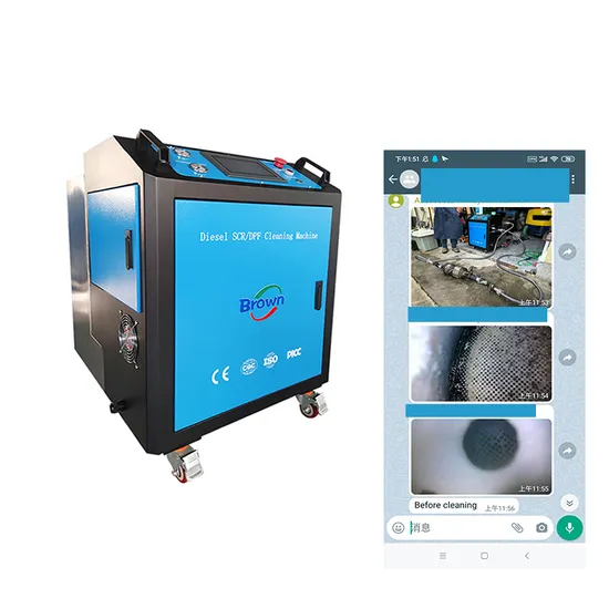 SCR Catalytic and DPF Diesel Particulate Filter Machine High Pressure Cleaner of Cleaning Machine to Energy Saving and Emission Reduction