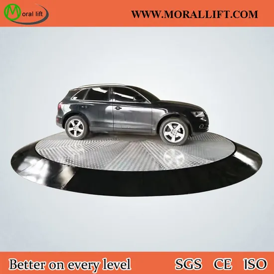 Narrow Limited Access Outdoor Driveway Parking Rotating Car Turntable