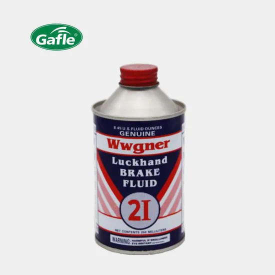 250 Ml Cans High Performance Lubraicant Oil Auto DOT3 Brake Fluid Refrigerant