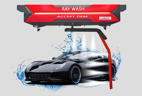 High Quality 360 Single Arm Contactless Free Full Car Wash Machinery with Dryer for Sale