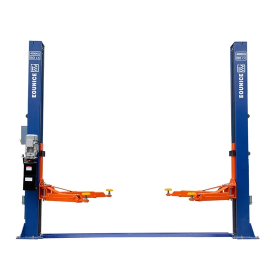 Hot Sale on-7224e 4 Ton 2-Post Manual Lock Release Car Lift 2-Sided Hydraulic Pressure Elevator 4000kg Lifting Capacity Premium