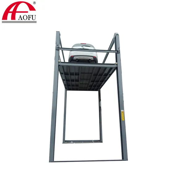 Customized Hydraulic Car Elevator 4 Post Platform Lift 3t 4t 5t